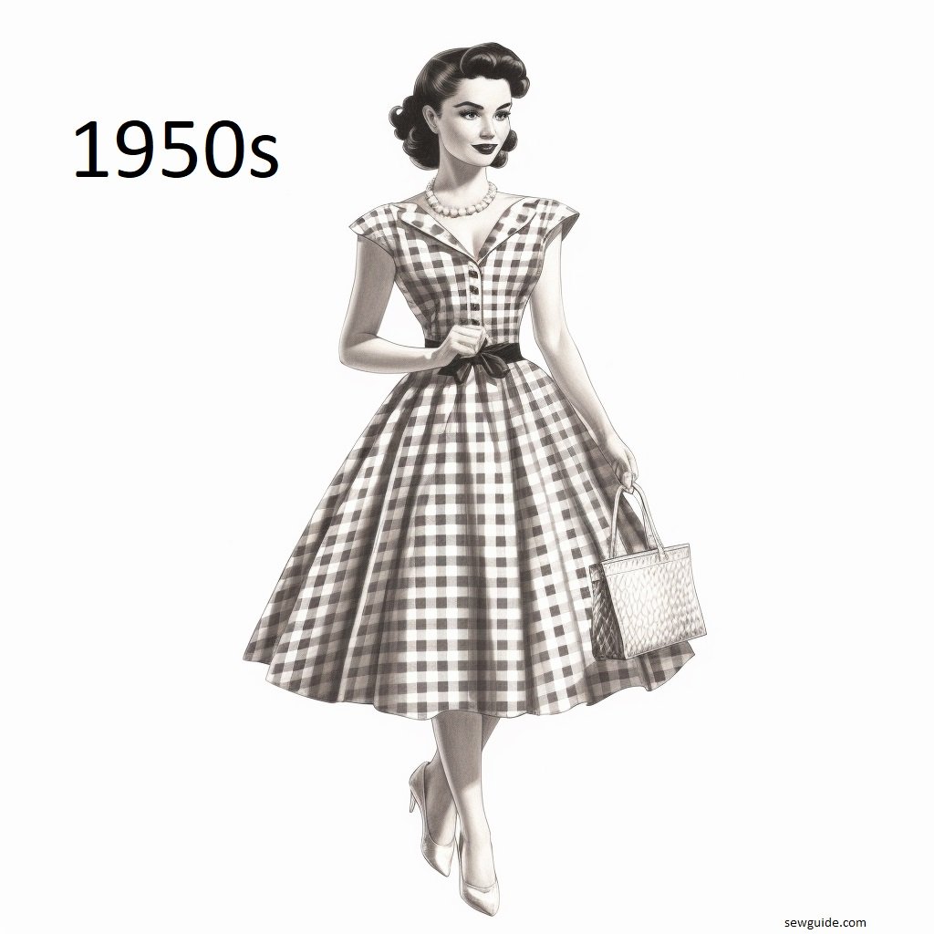 1950s vintage style