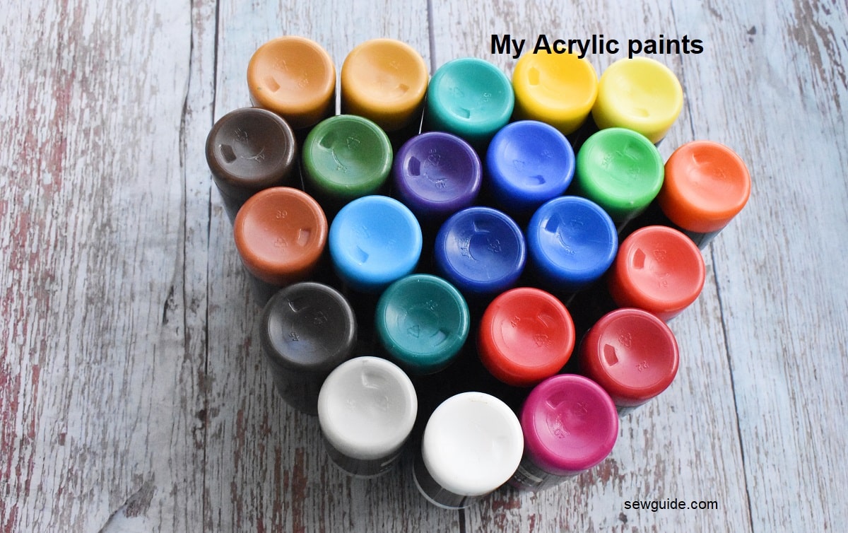 acrylic paint