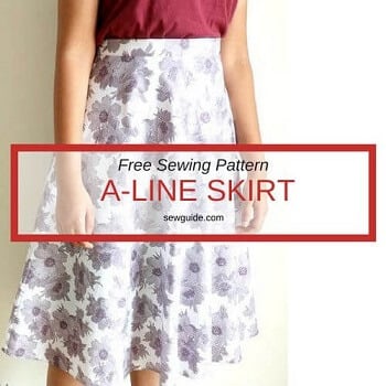 DIY a line skirt