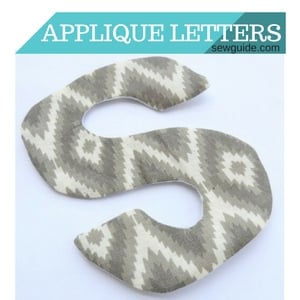 applique letters for monogramming design