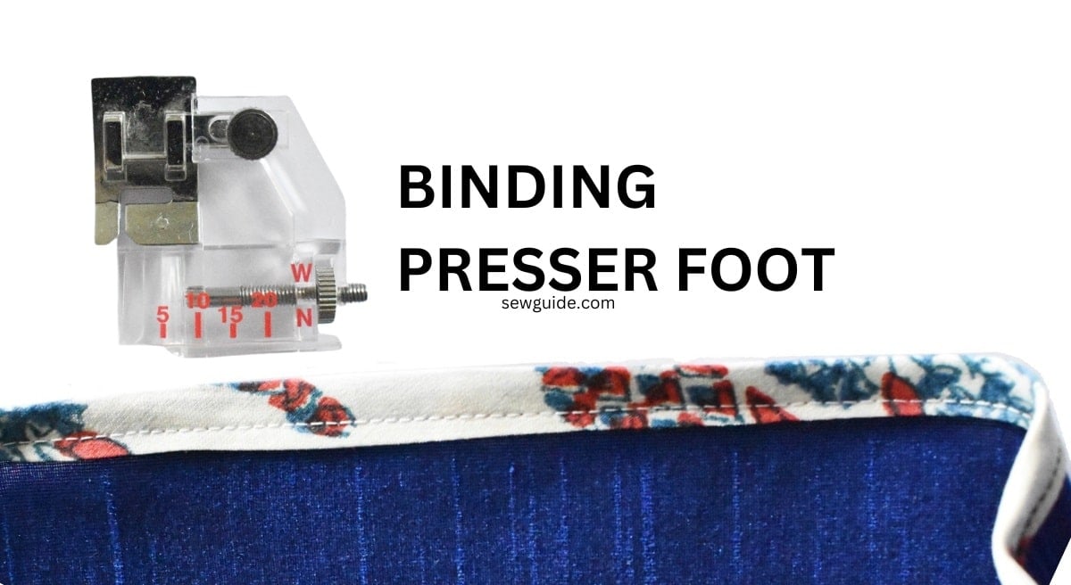 bias binding foot