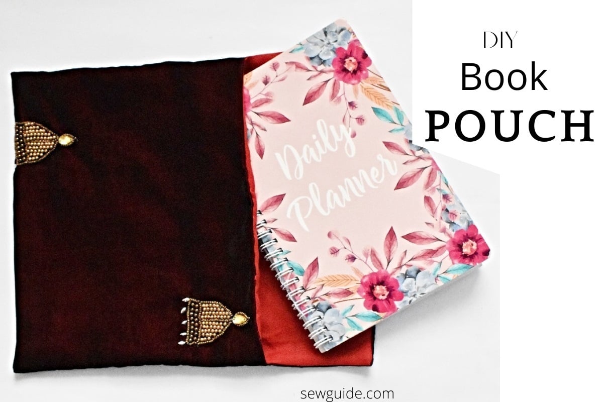 book pouch sewing tutorial