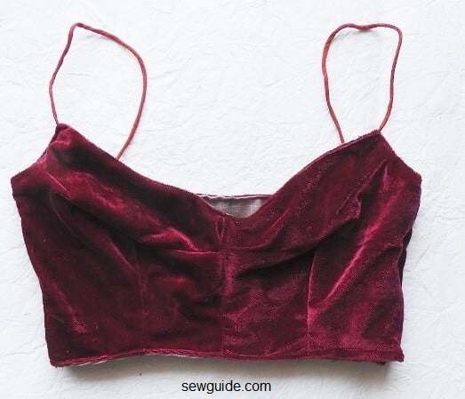 bralette top sewing pattern