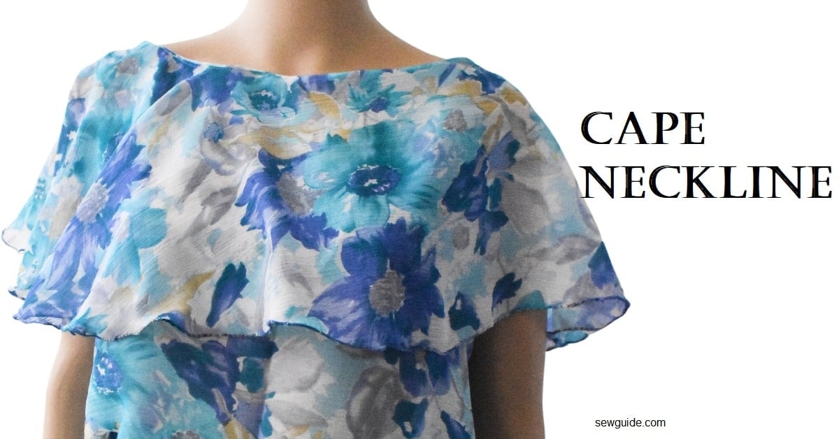 cape neckline