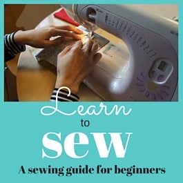 learn how to sew