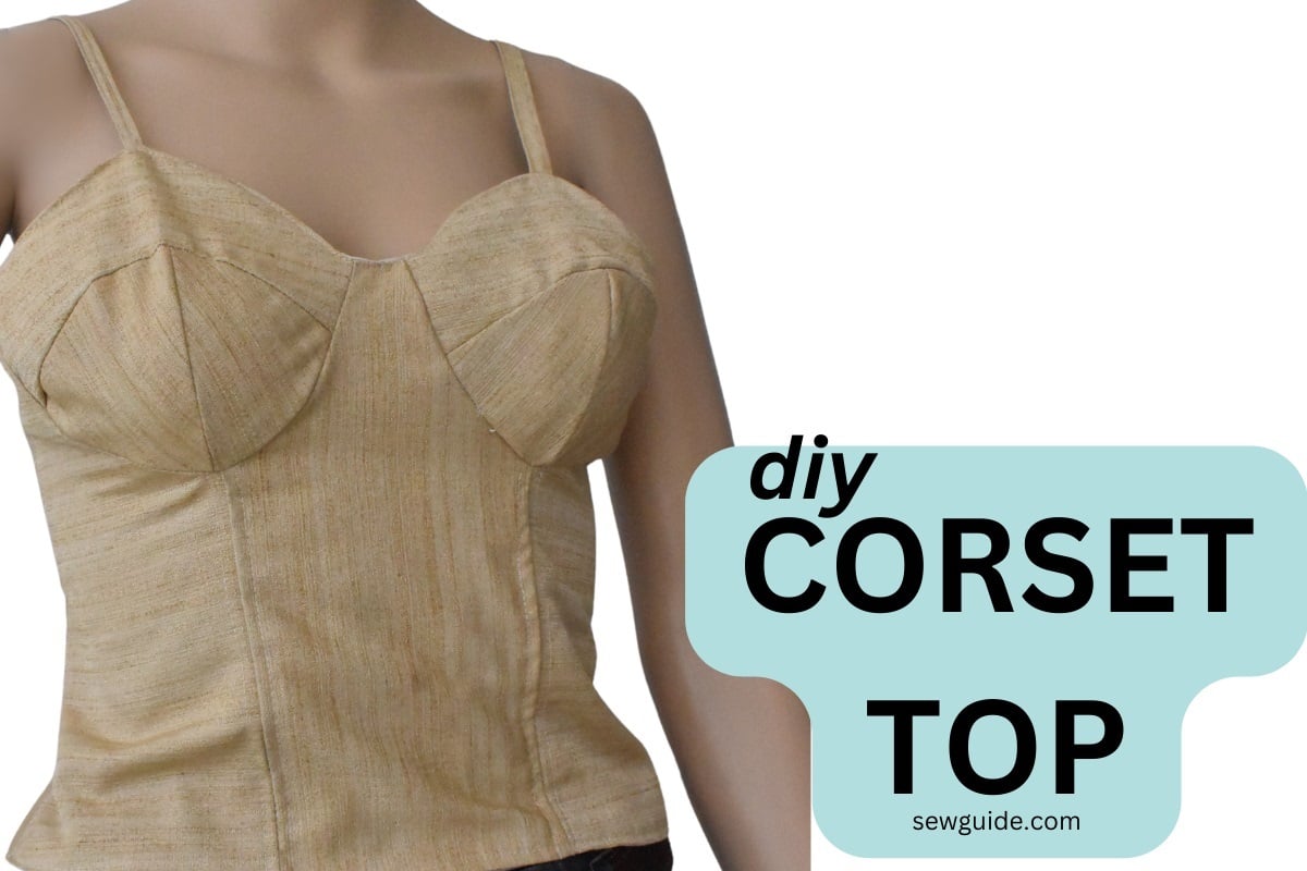 corset top sewing tutorial