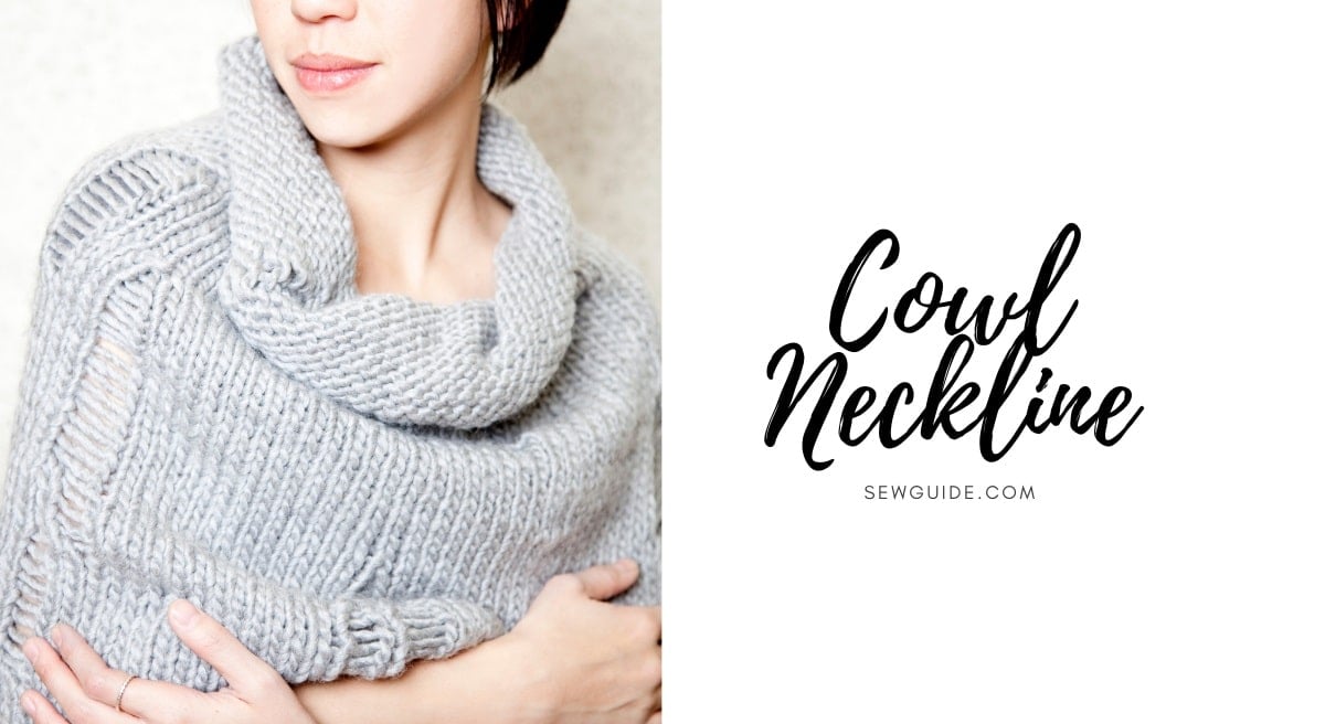 what is a cowl neckline