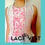 diy lace vest