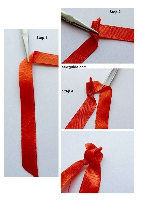 ribbon rose tutorials