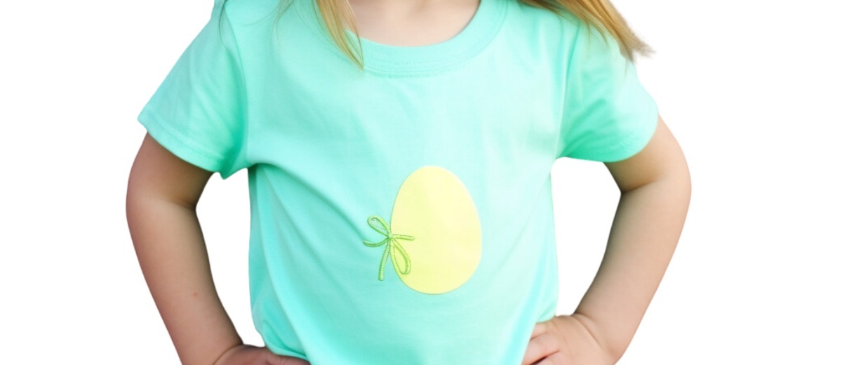 easter egg print on t shirt