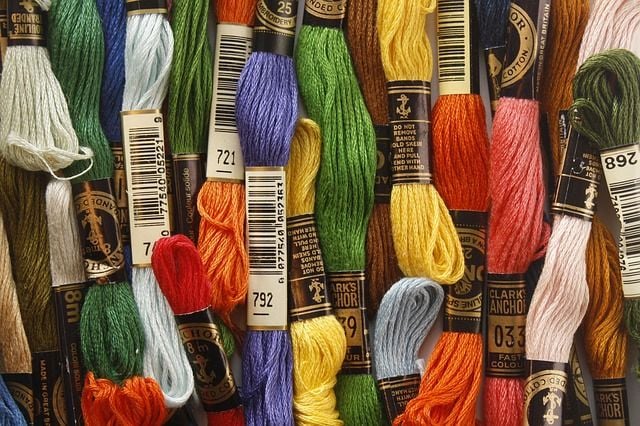 embroidery thread types