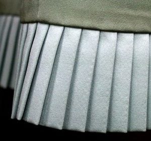 pleated fabric