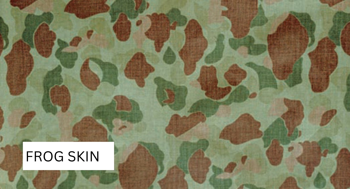 Frogskin camouflage pattern