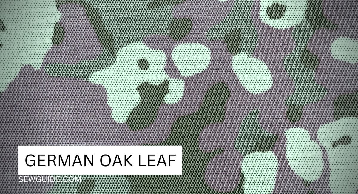 german oak leaf camouflage pattern