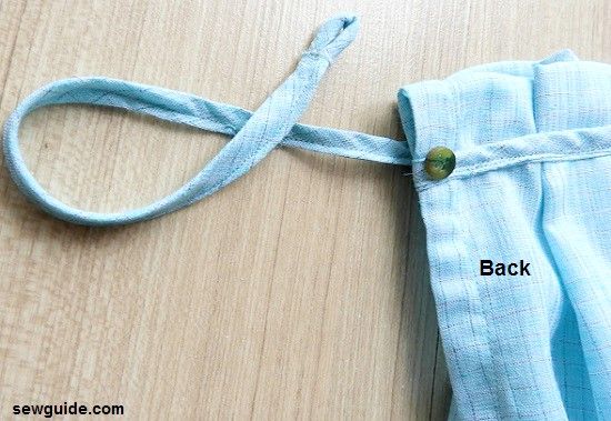 sew a halter neck top