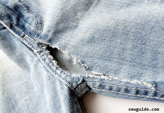 how to patch jeans hole