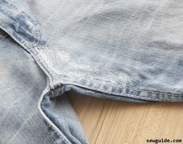 how to fix hole in jeans