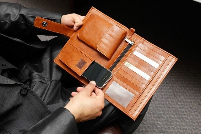 Leather wallet