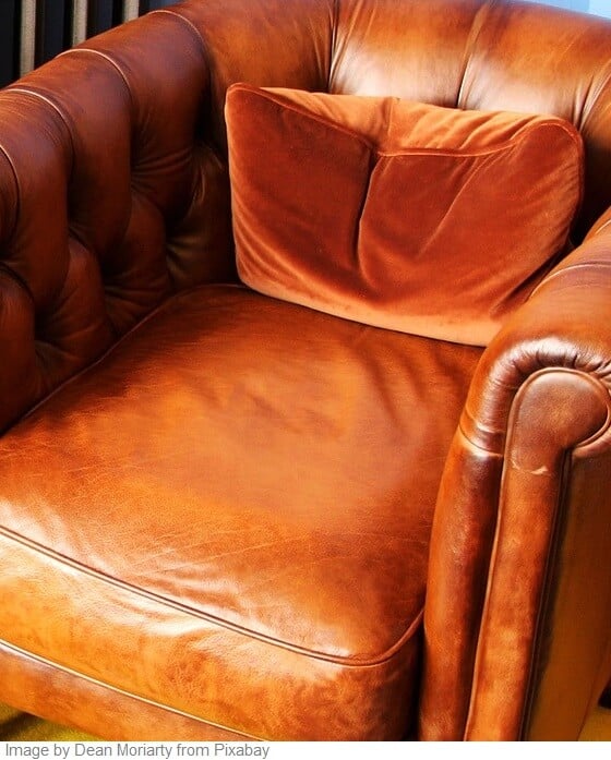 leather couch