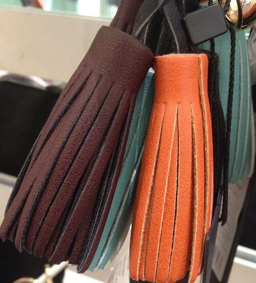 leather tassels