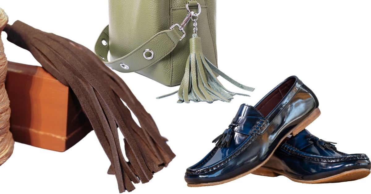 leather tassels