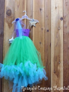 No sew mermaid costume