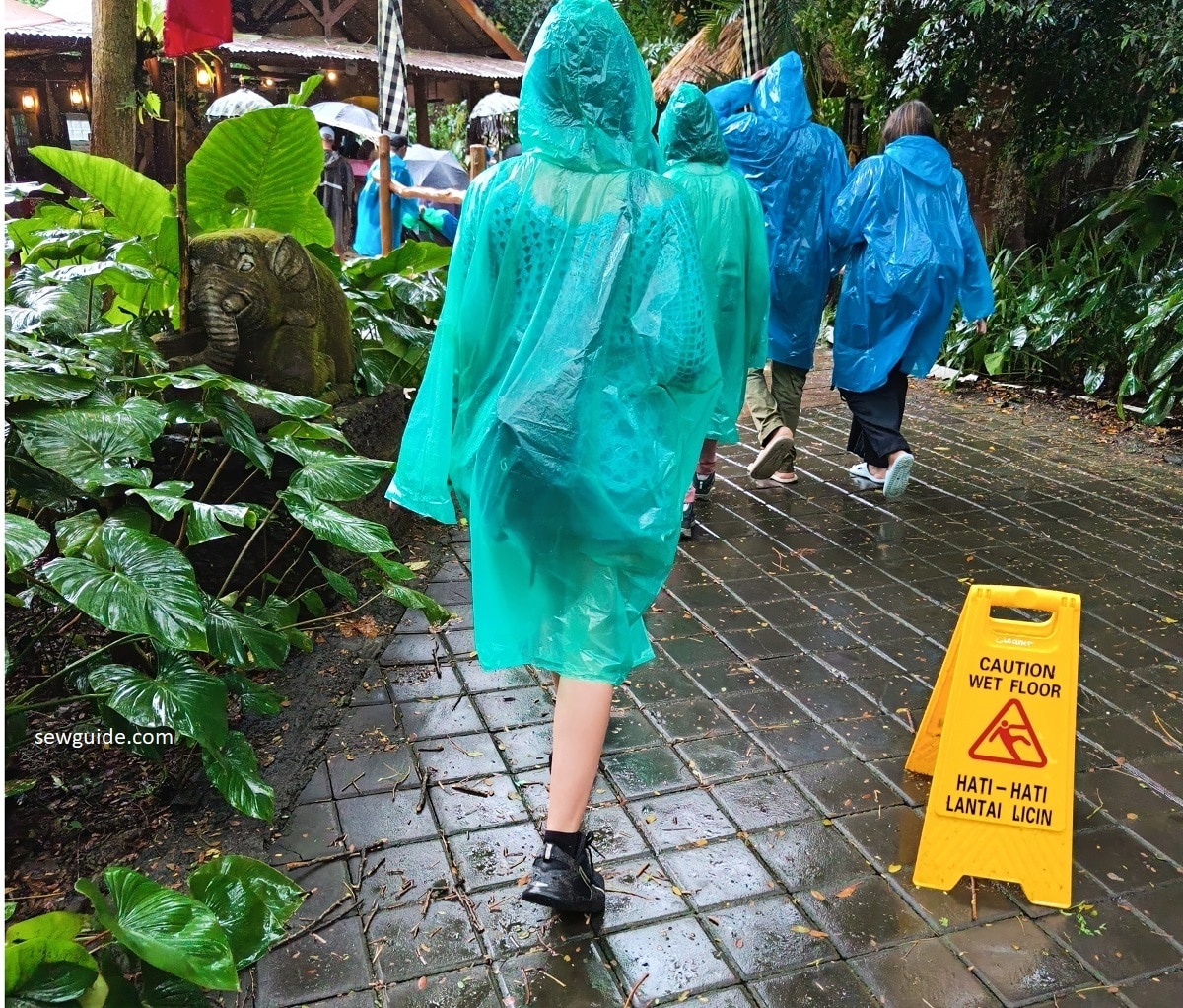 rainwear in bali