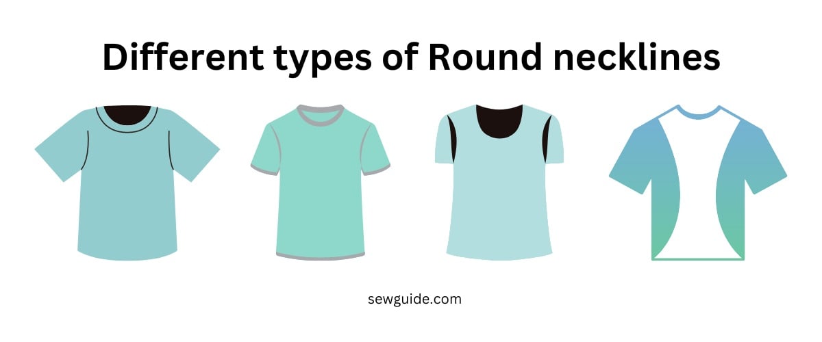 round necklines on tshirts