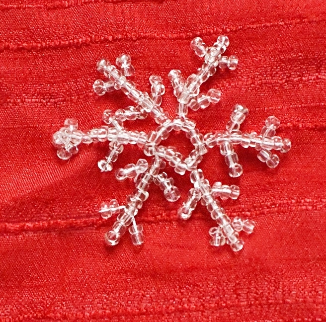 snowflake as christmas motif