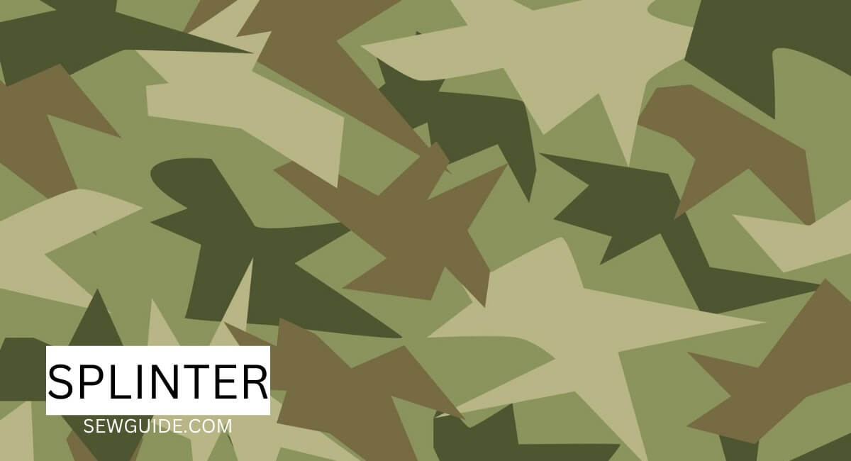 splinter camouflage pattern