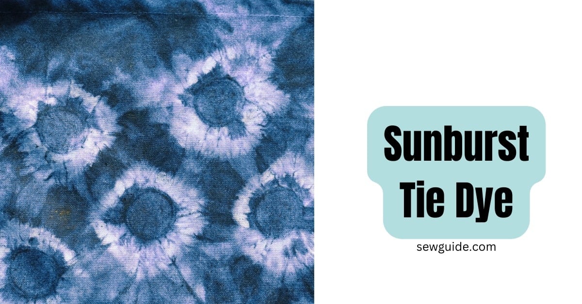 sunburst tie dye