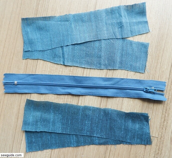 make zipper placket