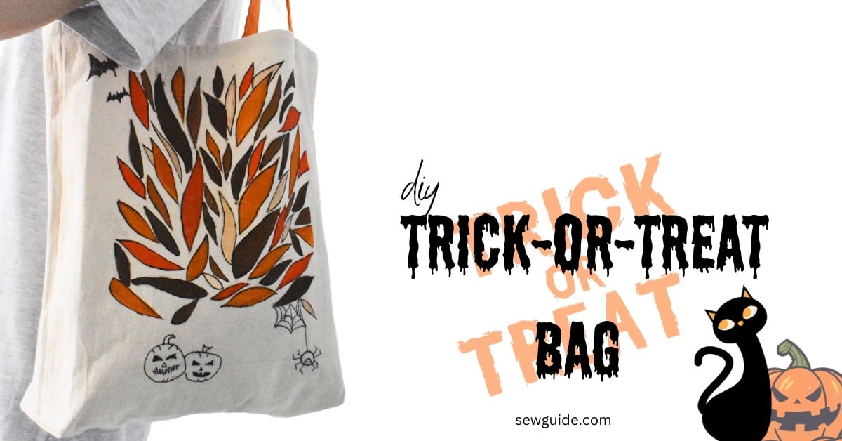 trick or treat bag tutorial