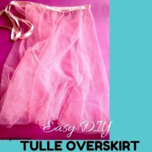 diy tulle skirt