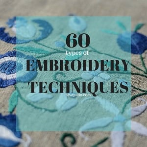 types of embroidery