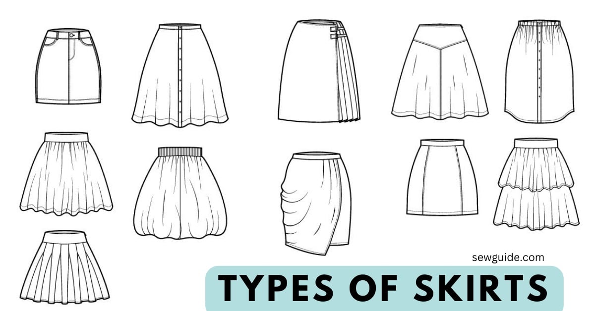 types of skirts