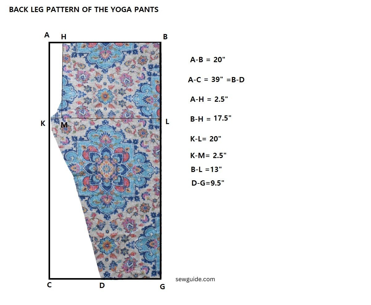 yoga pants sewing pattern