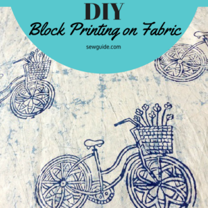 Block printing on fabric