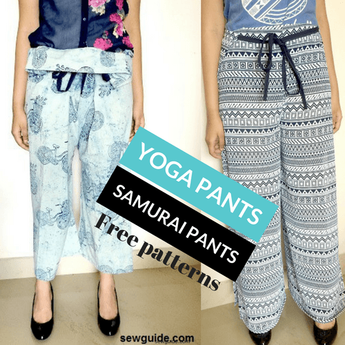 diy wrap pants pattern