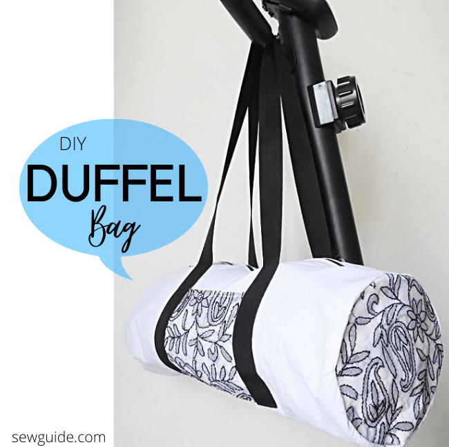 duffel bag sewing tips and tutorial