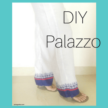 palazzo pants sewing tutorial