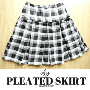 PLEATED SKIRT pattern