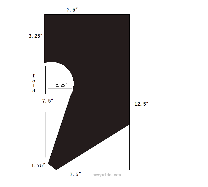 sailor collar pattern