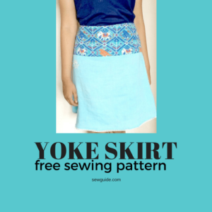 yoke skirt pattern